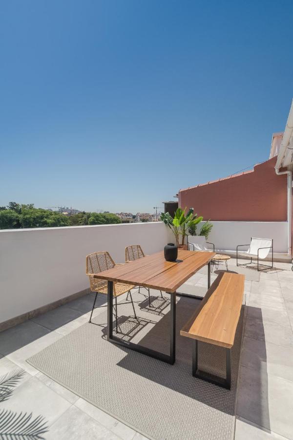 Casa Boma Lisboa - Lighting Apartment With Private Balcony - Campolide I المظهر الخارجي الصورة